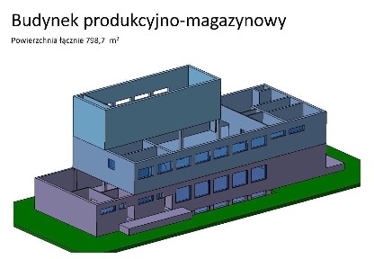 Lokal użytkowy magazynowo-produkcyjny 800 m²