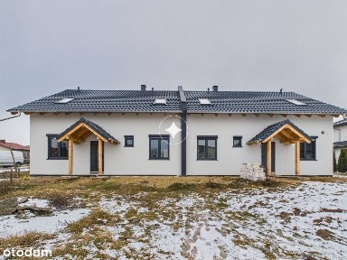 Dom piętrowy | bliźniak | stan surowy zamknięty
