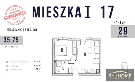 Grudziądz Osiedle Mieszka Mieszkanie na sprzedaż.