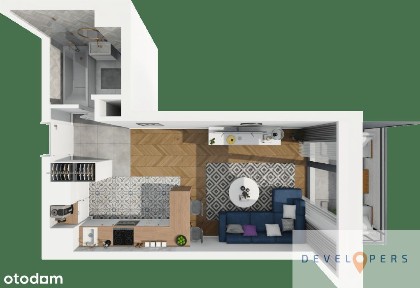 Kawalerka na nowym osiedlu I Winda