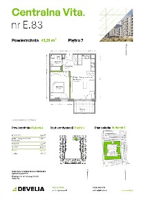 2-pokojowe mieszkanie 41m2 + balkon Bezpośrednio