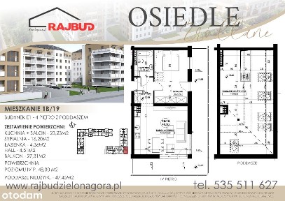 Osiedle Źródlane | poddasze i duży balkon-27,31m2