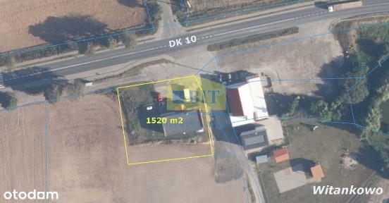 Sklep 150m2 na działce 1520m2, Witankowo k. Wałcza