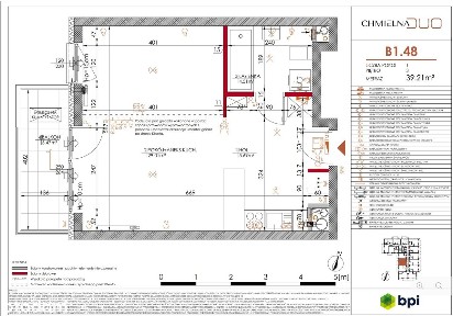 Luksusowy mały apartament | Chmielna Duo I 39,21 m2 I 1 pokój