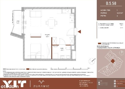 1-pokojowy apartament inwestycyjny 42m2 + balkon