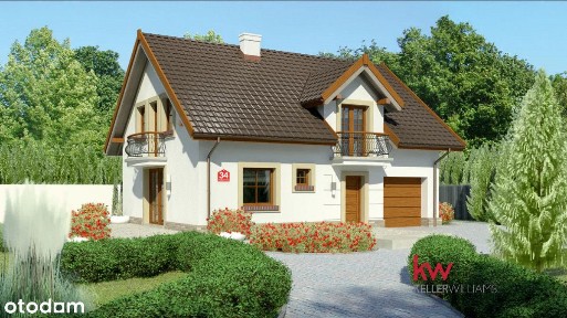 Dom jednorodzinny w stanie surowym zamkniętym