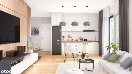 Mieszkanie 3-pokoje z antresolą, balkonem i miejscem postojowym