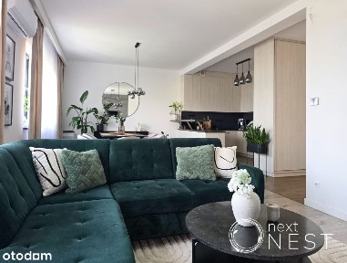 Dwupoziomowy apartament z ogródkiem Łoziska