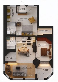 GOTOWIEC INWESTYCYJNY - 100m2 | Projekt 2 mieszkań | ul.Kamienna