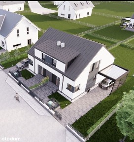 Nowoczesny bliźniak w Kobylance.
