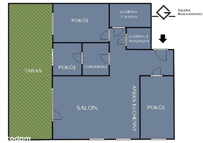 Prestiżowe 4 pokoje + taras | Robyg | Plaża 1,8 km