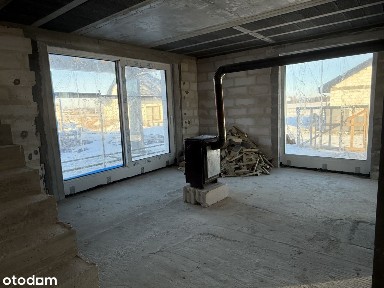 GŁOBINO - Dom bliźniaczy | stan surowy zamknięty | do aranżacji