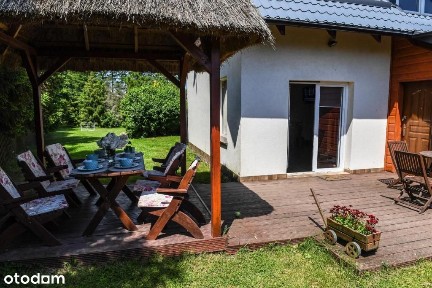 Urokliwy dom w Sznurkach nad jeziorem Raduńskim Dolnym