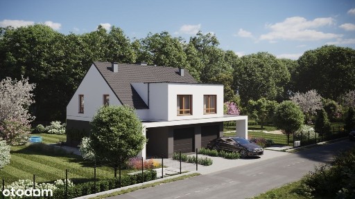 Bliźniak 81,25 m2 + ogród 900m2 + GARAŻ na Zielonym Zakątku w Opolu
