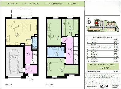 Zielony Zakątek, 99 m2, Garaż, Ogródek