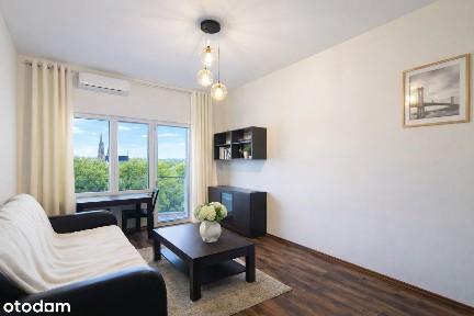 Jasne 3-pok. mieszkanie z balkonem i widokiem na Park Tołpy | 50 m²