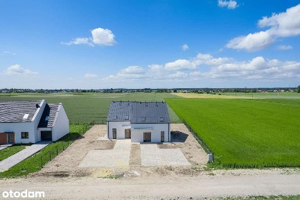 Nowoczesny, energooszczędny bliźniak 104 m2, 6 pokoi, Konarzewo