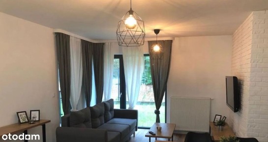 2-pokojowy apartament z ogródkiem | Dąb, ul. Złota | garaż + komórka