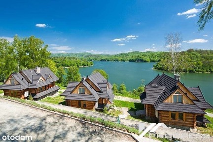 Luksusowy dom z bala nad Jeziorem Solińskim - Bieszczady /Olchowiec /