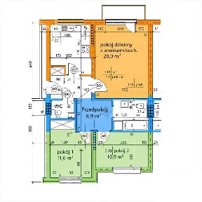 Gdańsk| 3 pokoje| odświeżone| balkon