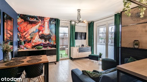 3 pokoje z ogródkiem 160 m² | Klimatyzacja | Pet friendly | Czyżyny