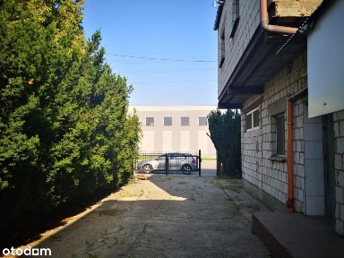 300m2 HALA PRODUKCYJNA Z BIUREM i 100m2 mieszkanie
