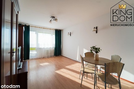 Ustawne 2-pokojowe mieszkanie z dużym balkonem