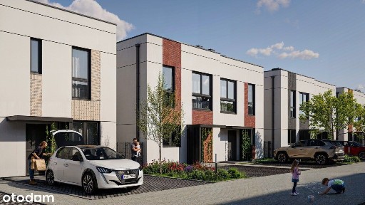 DOM w zabudowie bliźniaczej - OSIEDLE ROWECKIEGO