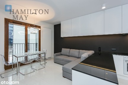 Dwupokojowe mieszkanie z balkonem Mokotow