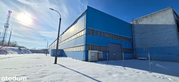 Hala na wynajem 4000 m² z suwnicami