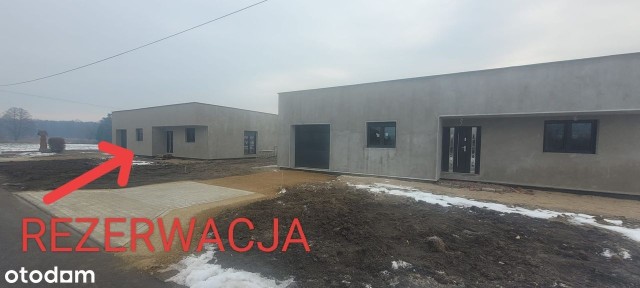 nowoczesny dom stan deweloperski PLUS