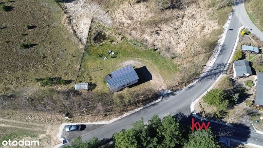 Działka z domkiem, ciszą i pięknym widokiem