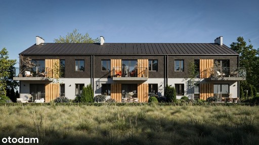 Nowoczesne mieszkanie z balkonem i pomieszczeniem gospodarczym