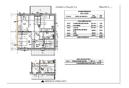 Mieszkanie za Galerią 2 pokoje, salon z aneksem, strych, m. postojowe