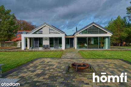 Nowoczesny dom pod lasem w Dolinie Baryczy