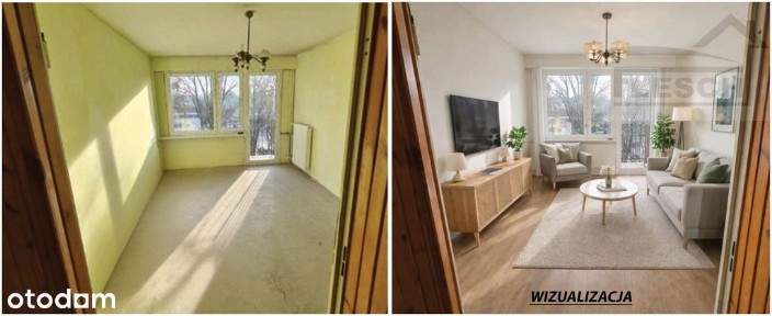 48m2 / 3 pokoje / Inwestycja / Ursus Niedźwiadek