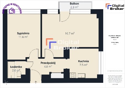 2 pok|balkon|inwestycja|ul. Zana