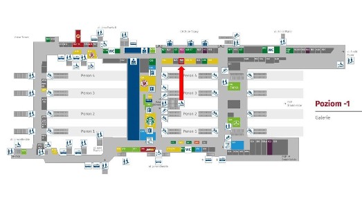 Lokal handlowo-usługowy nr N28, Dworzec Warszawa Centralna