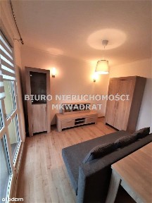 M2 z dużym balkonem, umeblowane, Nowiny