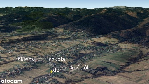 Dom dwupokoleniowy z widokiem na góry