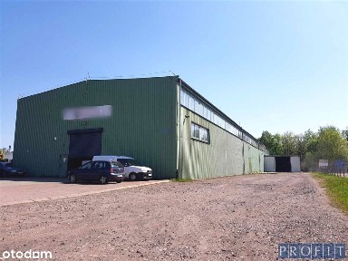 Hala magazynowa 1624m² | h:8,8m