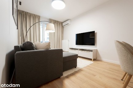 2 pokoje - Salon/sypialnia/klimatyzacja - Duży taras ! ul. Chachaja 13