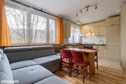 Dwustronne mieszkanie dla rodziny z balkonem