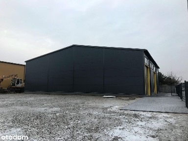 Hala magazynowa | duże bramy | zaplecze socjalne