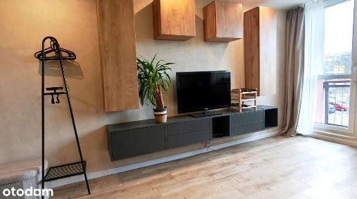 NOWA kawalerka duży balkon Klimzowiec DTŚ Winda Umeblowana nowe AGD