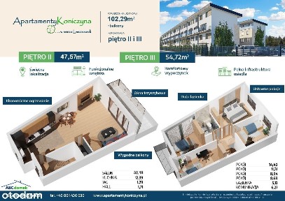 Mieszkanie w stanie deweloperskim 111 m² + balkony - NOWOŚĆ