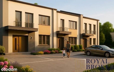 Ostatni 112m², skrajny segment z ogrodem, Budziwój