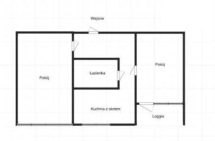 Lumumbowo | UMED | 2 pokoje z balkonem | Idealne dla studentów!