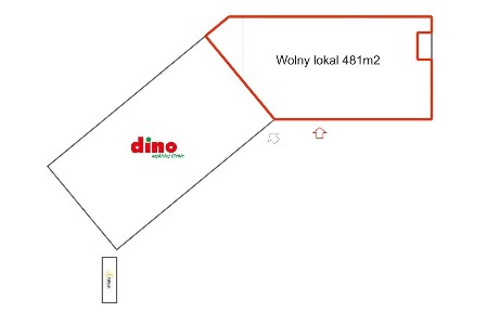 Lokal użytkowy w Parku Handlowym obok Dino