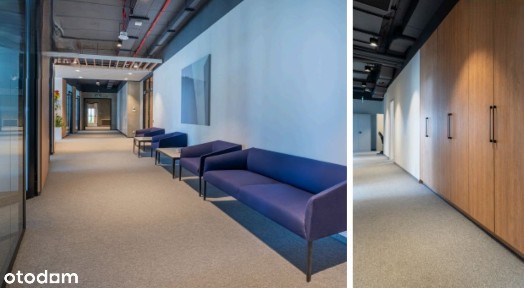 Komfortowe biuro w eleganckim, szklanym budynku